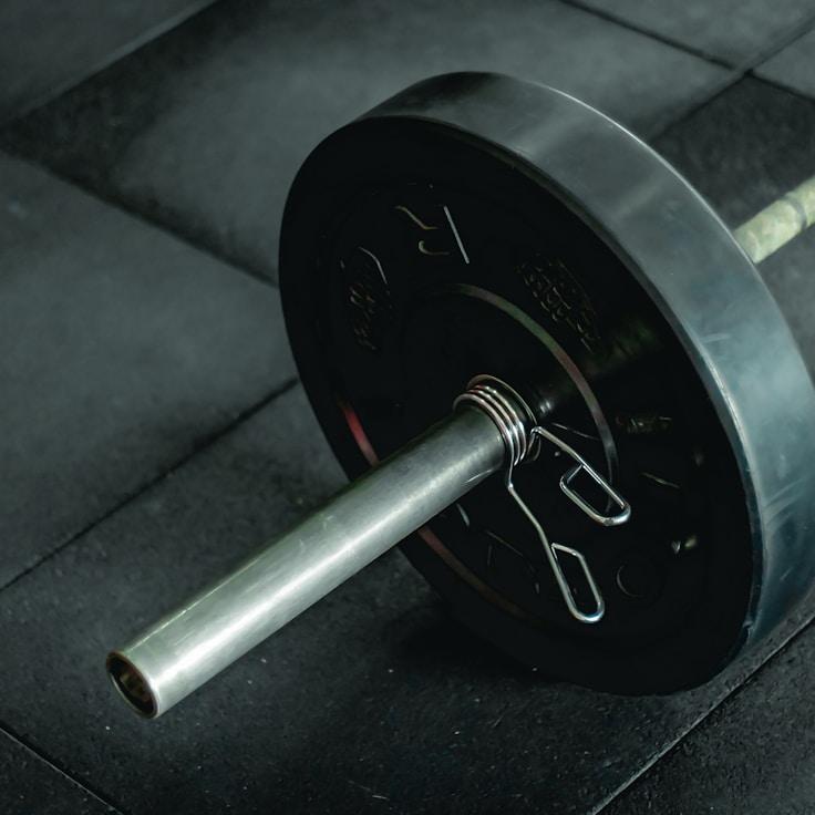 Professional gym interior with strength equipment